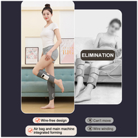 Meilleures Ventes : Appareil de Massage Électrique pour Mollets et Jambes Entières, Pression d'Air Chauffante et Thérapie par Compression