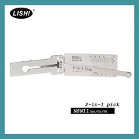 Lishi 2-en-1 Lock Pick LISHI NSN11 2-en-1 Auto Pick and Decoder pour Nissan