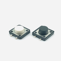 Bouton tactile 12x12 4P 12*12*10 Bouton poussoir Cuisinière à induction dédiée