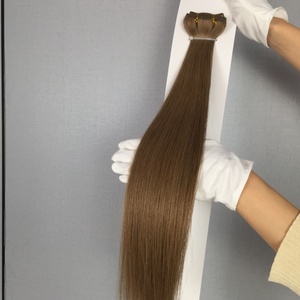 ผมต่อแบบเย็บด้วยเครื่องจักร Jasminebeauty Double Drawn Remy แท้ 100% แบบเย็บสองชั้น  ย้อมสีได้ - Product Image 1