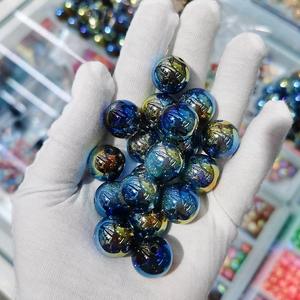 Cuentas Acrílicas Redondas de 16 mm en 12 Colores al por Mayor para la Fabricación de Joyas y Bolígrafos con Cuentas, en Oferta, Empaquetadas en Bolsa OPP - Product Image 3