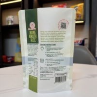 Sacs thermoscellables personnalisés en usine pour bonbons, biscuits, chocolat, pop-corn, emballages alimentaires, sacs en plastique avec fenêtre transparente