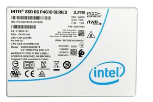 新品同様の中古品、箱入り、Intel P4610 1.6TB/3.2TB U.2 エンタープライズ 2.5インチ 高耐久性 ソリッドステートドライブ - Product Image 3