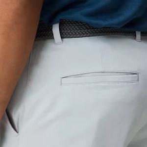 Jogging pour homme à logo personnalisé, 90% nylon, 10% élasthanne, extensible dans les quatre sens, coupe ajustée, pantalon de sport, pantalon de golf avec fermeture éclair - Product Image 4