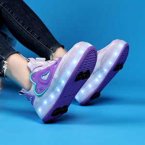 Chaussures de sport pour garçons et filles, nouvelle arrivée, LED, <span class=keywords><strong>4</strong></span> <span class=keywords><strong>roues</strong></span>, patins à roulettes, chaussures de sport pour enfants - Product Image 6
