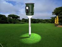 Rechargeable extérieur PIR capteur chien Chaser deux côtés répulsifs solaires pour animaux de ferme oiseaux efficaces chats lapins ratons laveurs