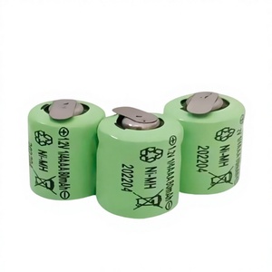 Factory Wholesale <strong>Ni</strong>-<strong>MH</strong> <strong>Rechargeable</strong> <strong>Battery</strong> 12V <strong>1</strong>/<strong>4AAA</strong> 80mAh 0Wh for Mini Toy Cars Made in China 3.5-4.5g - Product Image 1