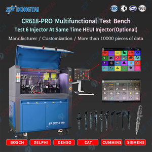 CR618-PRO Diesel Injector and HEUI <strong>Test</strong> <strong>Bench</strong> for Testing 6pcs Injectors at the Same Time - Product Image 5