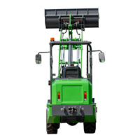 Trattore Compatto Multifunzione per Agricoltura e Silvicoltura, Mini Escavatore, Skid Steer, Dumper, Caricatore Frontale, Piccolo Caricatore Elettrico di Produzione Cinese