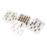 Meilleur Appât en Silicone pour Pêche à la Mouche de la Truite avec Hameçons pour Débutants, Appât Flottant pour la Pêche en Rivière, Lac et Ruisseau