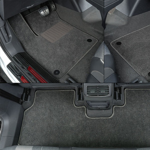 Nouveaux tapis de sol de voiture de mode spéciale avec logo client et protection anti-salissure lavable Tapis de sol de voiture en laine douce - Product Image 2