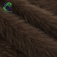 Tissu en fourrure de renard artificielle douce de haute qualité, fausse fourrure de renard à poils longs pour vêtements, collier, sac, chaussures, tapis