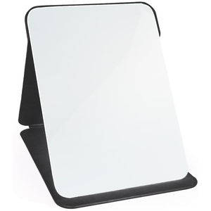 Hot Selling Ins Style Unbreakable Folding Cosmetic Mirror 1X Magnification Silver Finish Multi-color Options <b>Pocket</b> Small Mirror - Product Image 1
