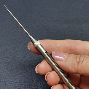 Pure Titanium Toothpick Holder One Piece Push Pull Type Portable Spring Loaded Titanium Alloy Toothpick Fruit Pick Multi Tool - Product Image 6