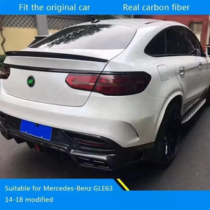 Adatto per Mercedes-Benz GLE SUV COUPE 16-19, Kit in Fibra di Carbonio Stile <span class=keywords><strong>B</strong></span> Modificato per Paraurti Anteriore e Posteriore - Product Image 5