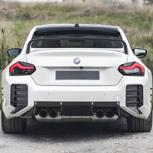 BMW <strong>2</strong> Series M2 G87 Rear Bumper Air Vents Carbon Fiber Texture PP Decals Exterior Modification - Product Image 2