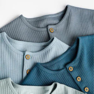 Nouveauté Printemps Été Combinaison bébé en coton biologique Combinaison bébé unisexe - Product Image 2