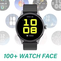 Reloj Inteligente Impermeable, Monitor de Actividad Física y Deportiva, Pulsera con Llamadas Bluetooth, Control por Aplicación, Reloj Inteligente Redondo al por Mayor para Mujeres