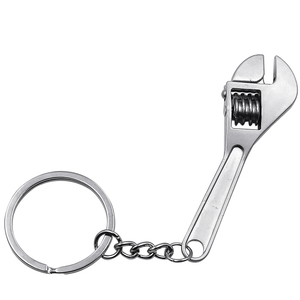 Mini llavero de llave de Metal para coche, llave Universal ajustable para bicicleta, motocicleta, herramientas de reparación de coche - Product Image 2