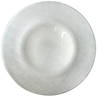 Assiettes de présentation en verre noir de luxe, vaisselle en gros, assiettes de mariage en verre pour événements, locations de fêtes, décoration de table pour la maison et l'hôtellerie