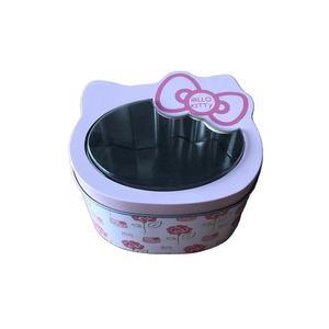 Venta al por mayor Reloj de posicionamiento para niños Embalaje Auriculares Bluetooth Regalo Hello Kitty Caja de hierro Hojalata Forma cuadrada - Product Image 1