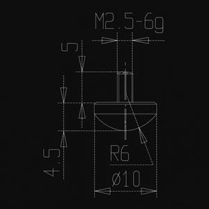 Conseils de mesure pour comparateurs M2.5 6g R6 10 Sensor Hardware - Product Image 2