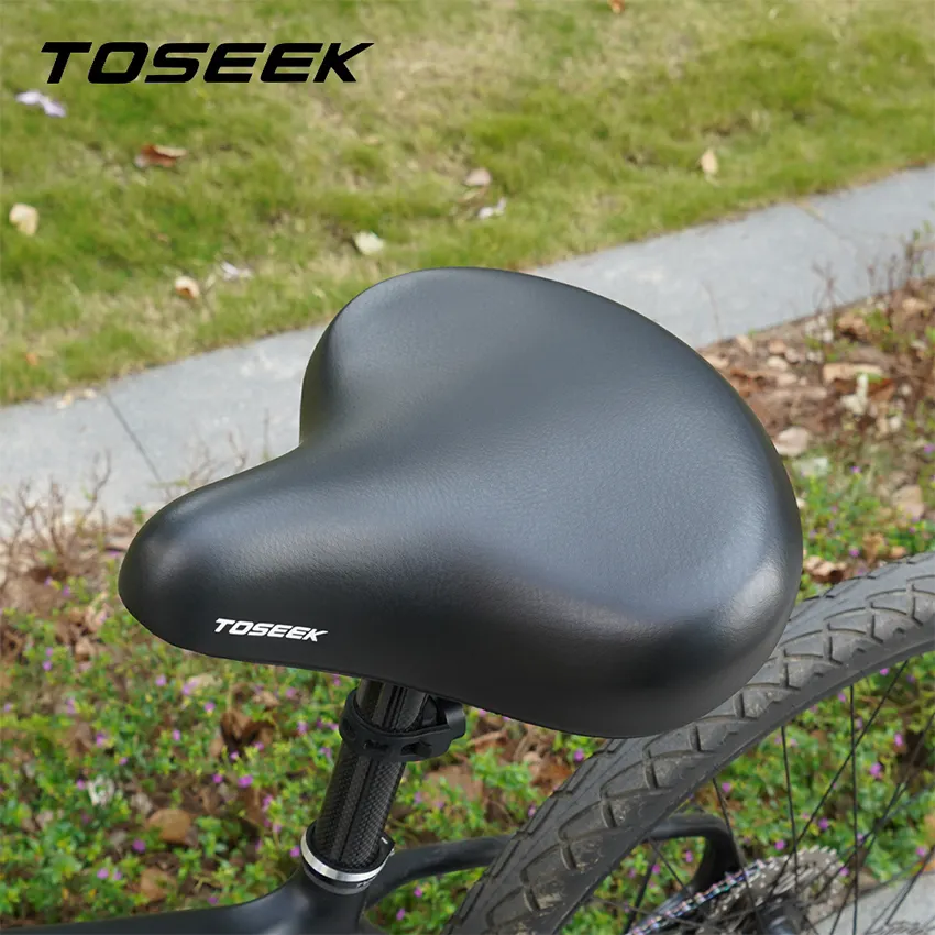 Customization TOSEEK KS7086 Comfortable Memory Foam Electric Bike Bicycle Cushion Bike Seat