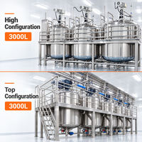 Système de mélange de détergent liquide industriel Imberson 3000L, homogénéisateur à cisaillement élevé