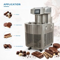 Machine de fusion et de tempérage du chocolat de haute qualité pour le moulage et le revêtement, avec contrôle de température