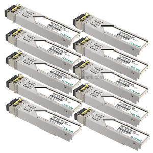 ตัวรับส่งสัญญาณ SFP แบบ LC ดูเพล็กซ์โหมดเดียว ระยะส่งไกล 120 กม. สำหรับสวิตช์ไฟเบอร์ออปติก มีเดียคอนเวอร์เตอร์ FTTH - Product Image 1