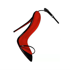 Sandalias Minimalistas Ultrafinas con Tira Única y Tacón de Aguja, con Cordones en el Tobillo y Suela Roja, 2026 - Product Image 4