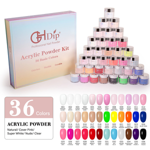 Juego de polvos acrílicos de 1,5 oz de 36 colores básicos <span class=keywords><strong>para</strong></span> sistema acrílico de polvo de <span class=keywords><strong>uñas</strong></span> - Product Image 6