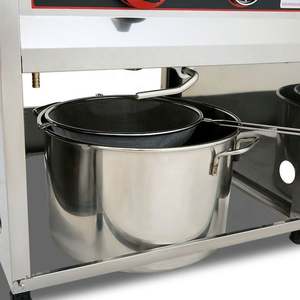 Freidora de patatas fritas, freidora de Gas de encimera comercial, equipo de <span class=keywords><strong>restaurante</strong></span> de pie, freidora Vertical de Gas de un solo tanque, máquina eléctrica - Product Image 4