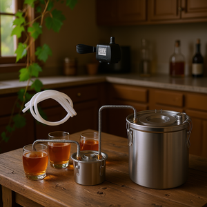 Destilador de Alcohol Moonshine Still Water de 13.2 Galones de Acero Inoxidable con Tanque Thumper, Kit de Elaboración Casera de Cerveza - Product Image 2