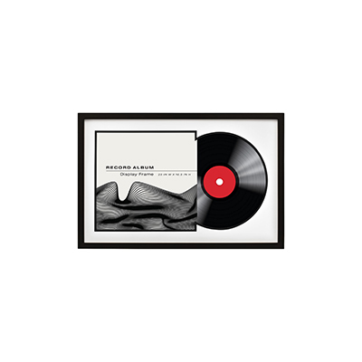 Newest Wall Living Room Home Decor Gift Design Wooden Music Album Vinyl Record Frame