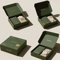 Boîte d'expédition pour vêtements en carton ondulé, personnalisée, attrayante, à prix compétitif, cadeau, artisanat, portable, biodégradable, écologique, compostable