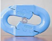 26*92 maillon denté en forme d'arc reliant les chaînes circulaires de la mine qui sont verticales au plan papier ou - Product Image 4