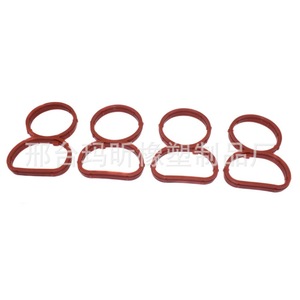 Bmw Intake Swirl Valve <b>Plug</b> Kit 11617801438 For N47 Engine Red <b>Rubber</b> Seal Gasket - Product Image 3