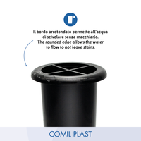 Vase funéraire de style européen de qualité garantie pour pierre tombale, insert pour tombe, mausolée religieux, crypte, en plastique