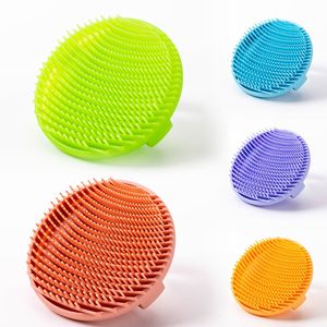 Multifunctional Body Back Brush Silicone Long Handle Massage Shower Cleaning Remove Exfoliating Face Bath Brush Set - Product Image 4