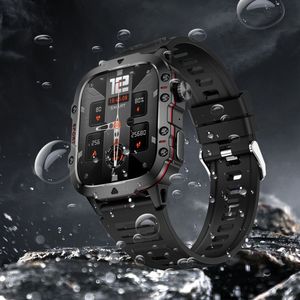 Montre connectée QX11 de qualité supérieure pour hommes, sport en plein air, fitness, natation, appels Bluetooth, 420 mAh, 3 ATM, suivi du sommeil, étanche IP67 - Product Image 1