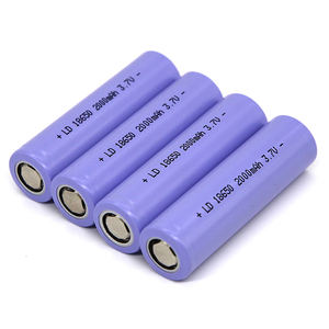 <span class=keywords><strong>Prix</strong></span> moins cher 3.7V 2000mAh 5C violet Rechargeable 18650 cellule de batterie au lithium-ion cylindrique pour lampe de poche - Product Image 3