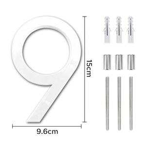 Cosun不锈钢小前黄铜3d酒店铝外门编号 - Product Image 4