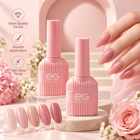 Vernis Gel UV à Base d'Eau 15ml Séchage Rapide Personnalisé Marque Privée Luxe OEM ODM Haute Brillance Usage Professionnel Longue Durée Kit DIY en Promotion