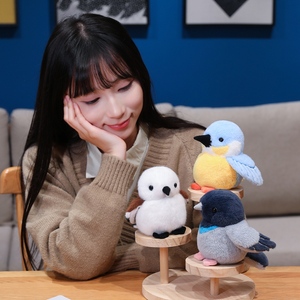 Lifelike <strong>Bird</strong> Stuffed Toys Desktop Ornamental Plushies Home Decoration Interesting Presents - Product Image 3