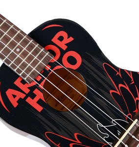 <span class=keywords><strong>Ukulele</strong></span> <span class=keywords><strong>Gaucher</strong></span> MAGNA 21 MS-10 avec Corps en Linden, Manche en Okoumé, Touche en Bois Technique - Idéal pour Débutants - Accessoire de Guitare - Product Image 5