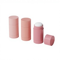 Contenant en plastique PP Choebe 75 ml pour baume corporel BB, stick déodorant, tube anti-transpirant en gel à mécanisme rotatif, emballage cosmétique personnalisé avec logo