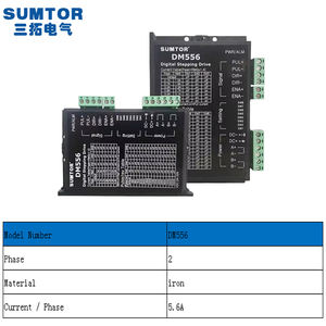 Драйвер шагового двигателя 24 В NEMA 23 DM556 гибридный шаговый двигатель для NEMA 23 шаговый двигатель SUMTOR - Product Image 3