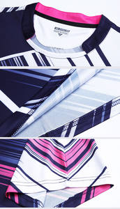 Maglia traspirante personalizzata da ping pong gonna da pallavolo uniforme nazionale di Badminton e Set corto per gli uomini delle donne - Product Image 6