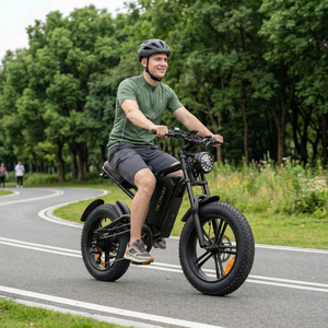 BR Warehouse New Arrival IKINGI S6 PRO Full Suspension High Speed Fat Tire Electric Mountain Bike - Product Image 5